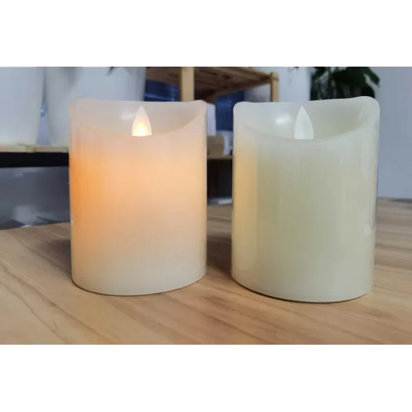 LED wax candle