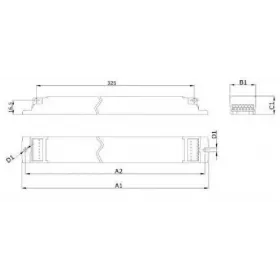 Xitanium 75W 0.12-0.4A 215V TD 230V