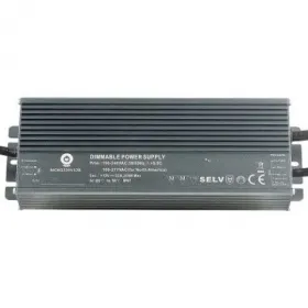 Switching power supply 24V/13.4A DIMMING 3-in-1, silver case MCHQ320V24B-SC