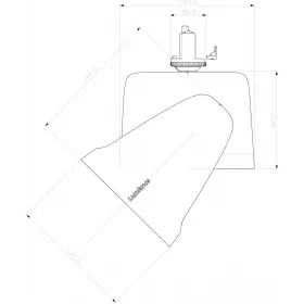 36w Track light Optimo L 24D 3K WHT GLB