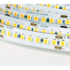 Flexible led strip 19.2w/m DC24V WW IP20 2835/176 2395lm