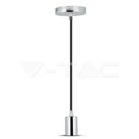 Chrome Pendant Light Black