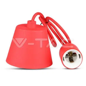 E27 Pendant Holder Red