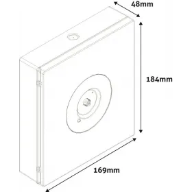 Surface mounted security lighting - area optic 3W