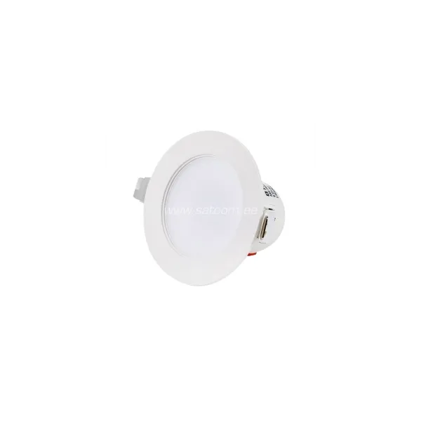 LED downlight IP44 8W, 3000K/4000K/5000K Ø90/110mm - 700-800 lm