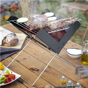 Buy ftom BrightLAB Mini Folding Portable Barbecue for Charcoal Foldecue InnovaGoods