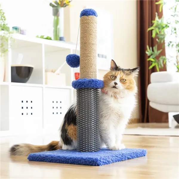 Buy ftom BrightLAB Cat Scratching and Massage Post with Ball Miausage InnovaGoods