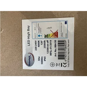 50W 5000lm IP65 Led highbay