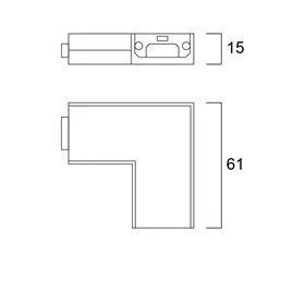 CONVENIO FLAT CORNER BALTS 12V