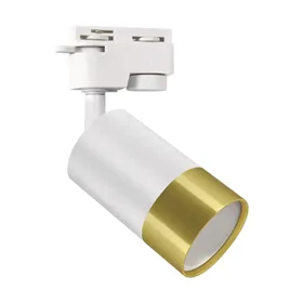 PUZON TRA GU10 BALTS/ZELTAINS