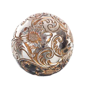 Buy ftom BrightLAB Balls Decoration Silver 10 x 10 x 10 cm (8 Units)