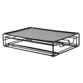 Buy ftom BrightLAB Coffee Capsule Organiser DKD Home Decor 21 x 31 x 7,5 cm Black Metal