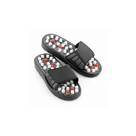 Acupuncture Massage Slippers InnovaGoods IG115151 Black (Refurbished A)