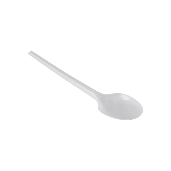 Buy ftom BrightLAB Set of Spoons Algon White Reusable 12,5 cm 100 Units