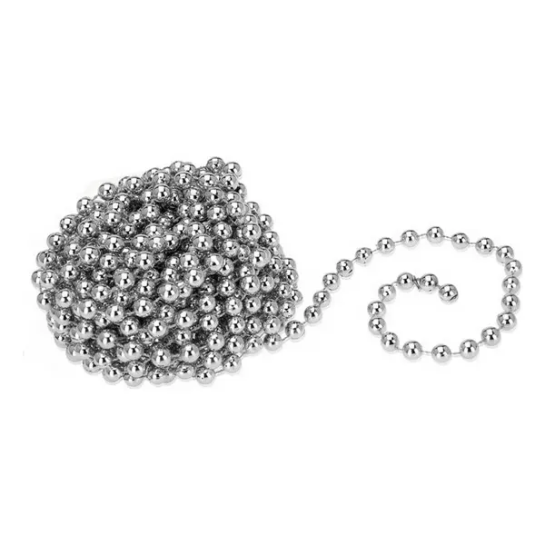 Buy ftom BrightLAB Christmas Baubles 7,5 m Chain Decorative Silver