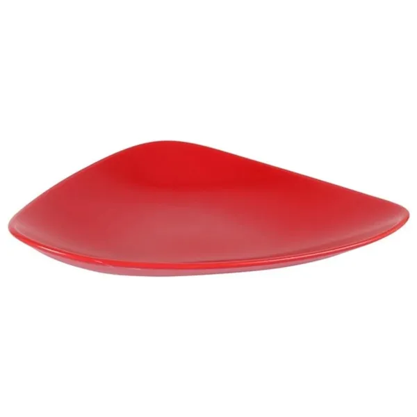 Buy ftom BrightLAB Dessert Dish Red Ceramic 24 x 18 x 3 cm