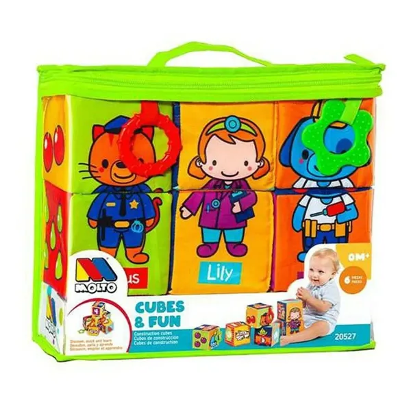 Buy ftom BrightLAB Soft Blocks for Learning Moltó (6 pcs)