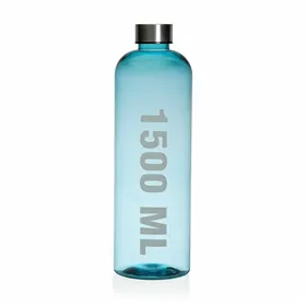 Water bottle Versa 1,5 L Blue Acrylic Steel polystyrene 9 x 29 x 9 cm