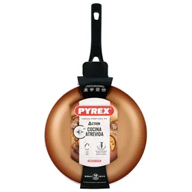 Pan Pyrex Action Stamped aluminium Copper 28 cm