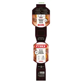 Pan Pyrex Action Stamped aluminium Copper 28 cm