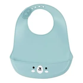 Bib Safta Silicone Blue (21 x 2 x 26 cm)