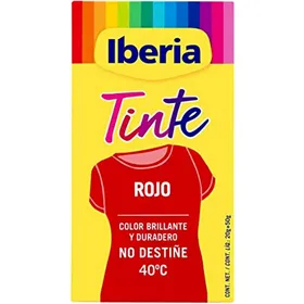 Clothes Dye Tintes Iberia 20 g Red 40º C