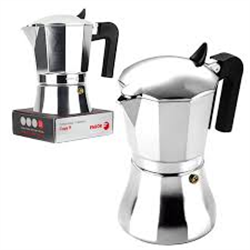 Italian Coffee Pot Fagor Aluminium