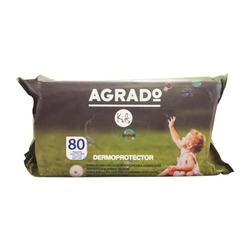 Scented Wet Wipes Agrado (80 uds)