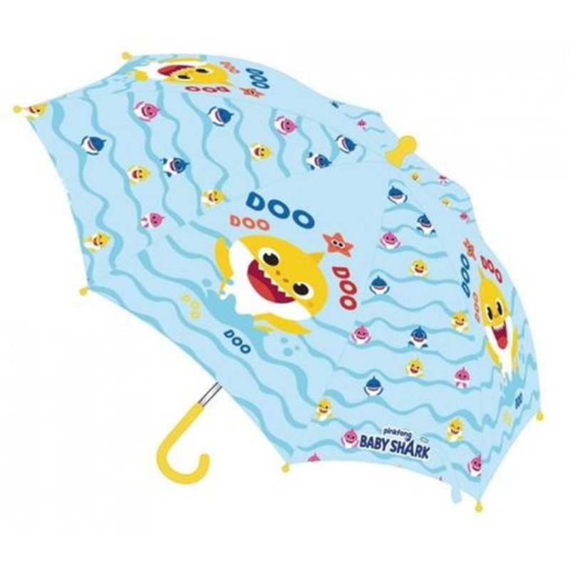 Umbrella Baby Shark Beach day Yellow Light Blue (Ø 86 cm)