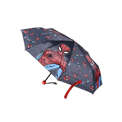 Foldable Umbrella Spiderman Grey (Ø 92 cm)