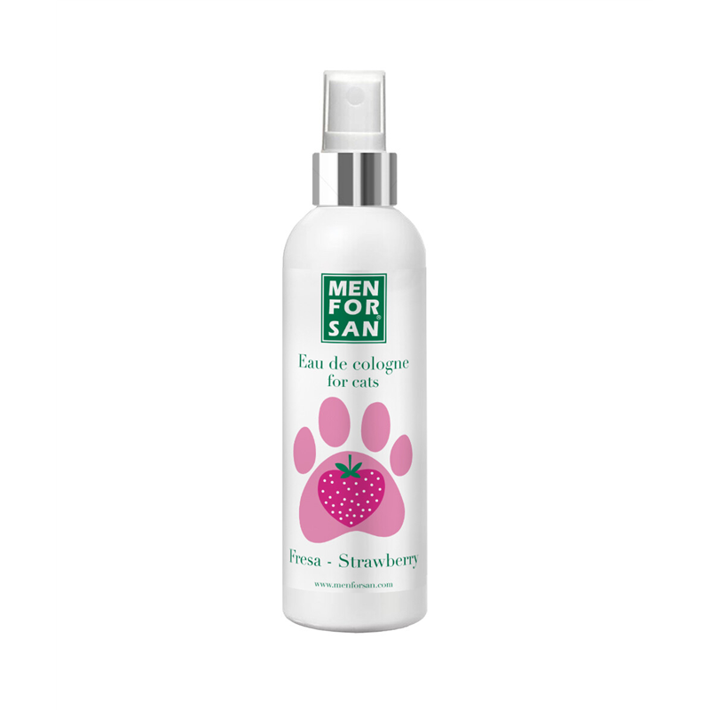 Eau de Cologne Menforsan Cat Strawberry 125 ml