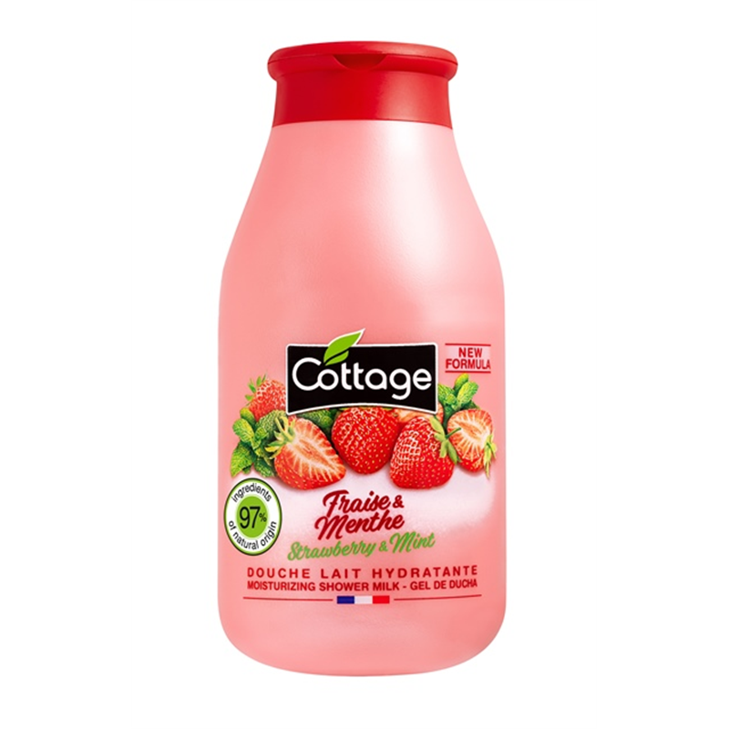 Cottage Moisturizing Shower Gel Strawberry & Mint 250ml