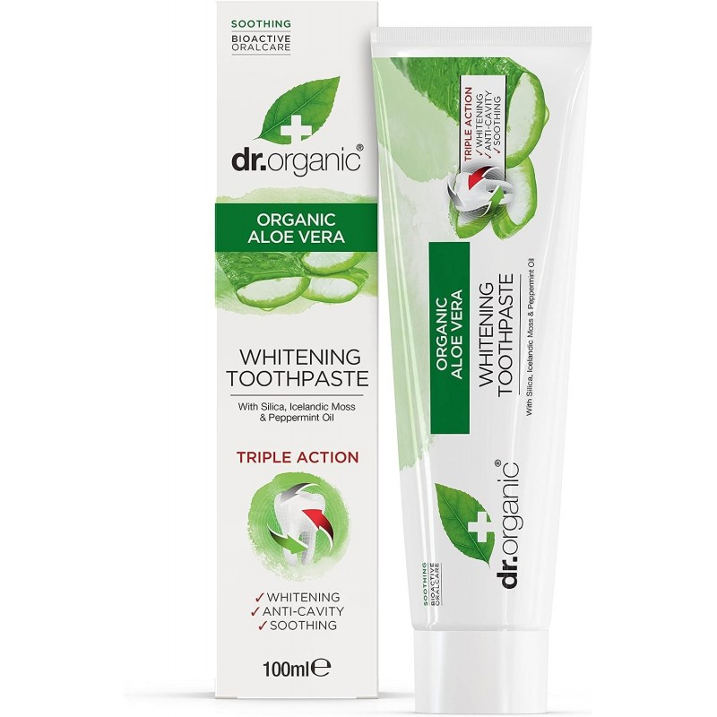 Dr Organic Aloe Vera Toothpaste 100ml