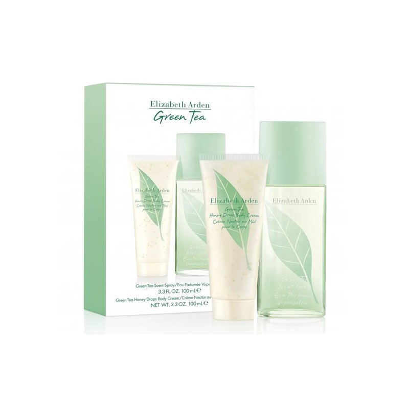 Women's Perfume Set Elizabeth Arden Green Tea 2 Pieces