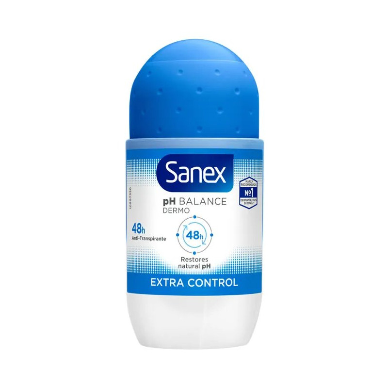 Sanex Ph Balance Dermo Extra Control Deodorant Roll On 50ml