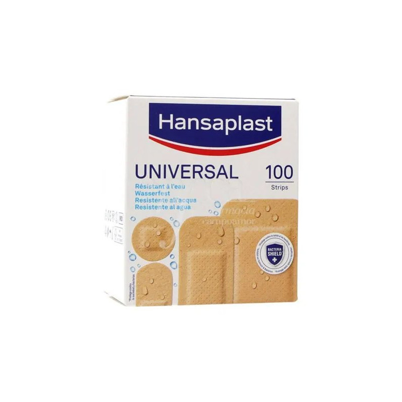 Plāksteri Hansaplast Universal 100 gb.