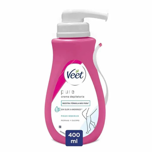 Body Hair Removal Cream Veet Pure Ducha 400 ml