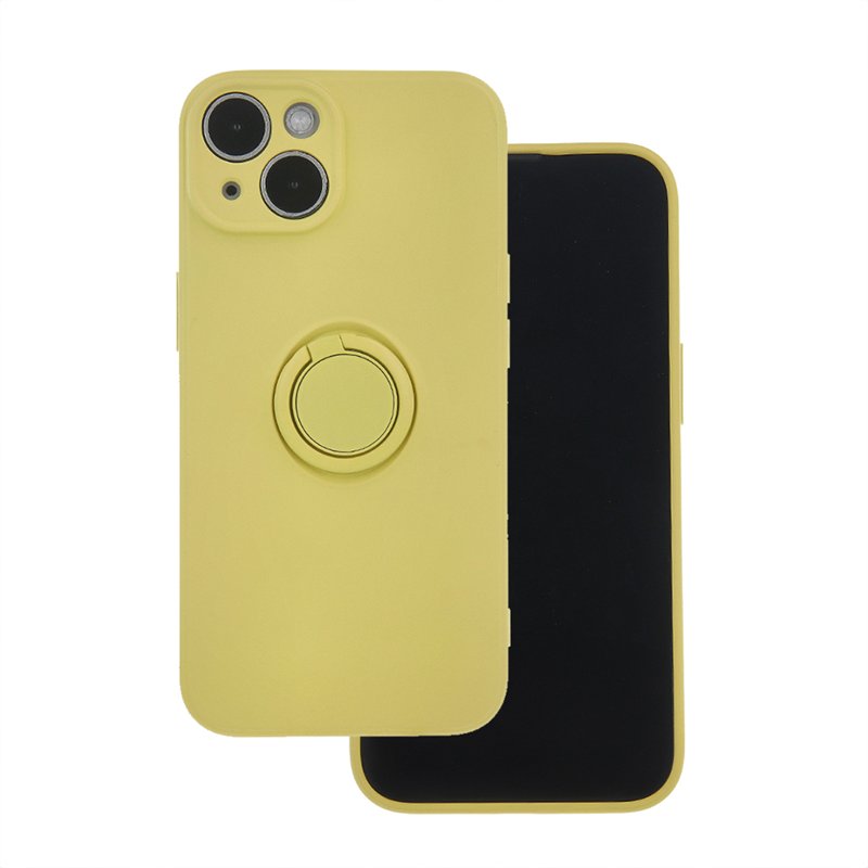 Finger Grip case for iPhone 16 Pro 6,3&quot yellow