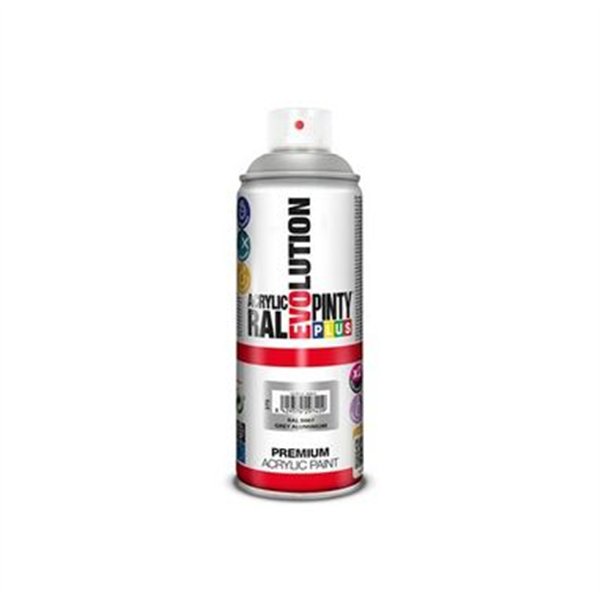 Spray paint Pintyplus Evolution RAL 9007 Grey aluminium 400 ml