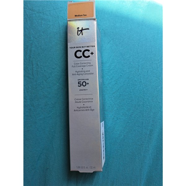 CC Cream It Cosmetics Your Skin But Better Medium Tan SPF 50+ (32 ml)