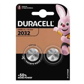 Batteries DURACELL DL2032B2 3V (10 Units)