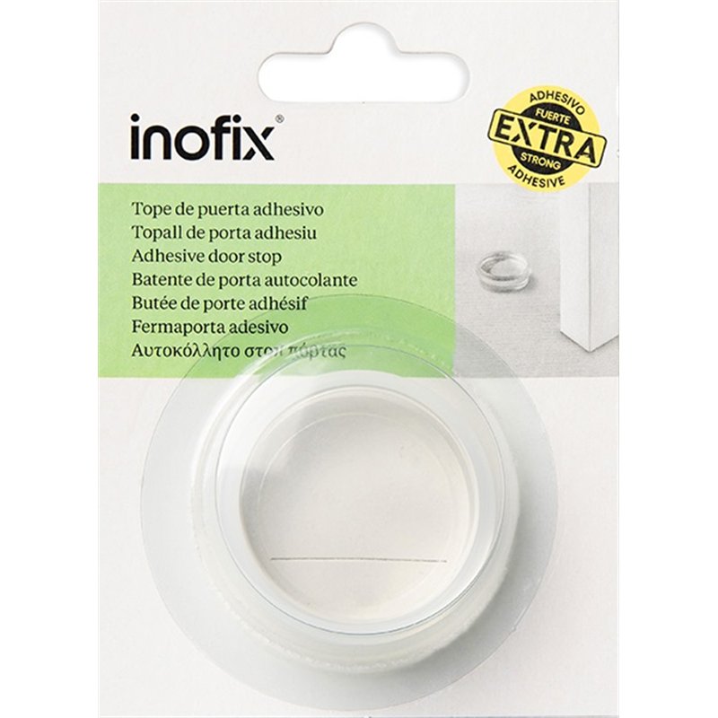 Doorstop Inofix 2098 Doors Adhesive Transparent