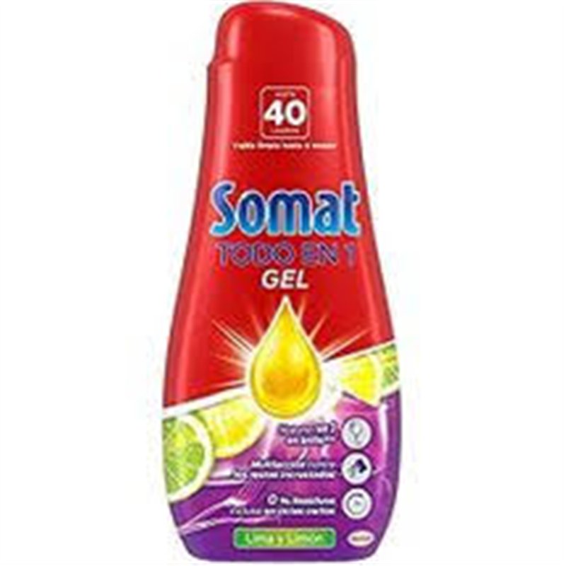 Liquid Dishwasher Somat Lemon 720 ml All-in-one 40 washes