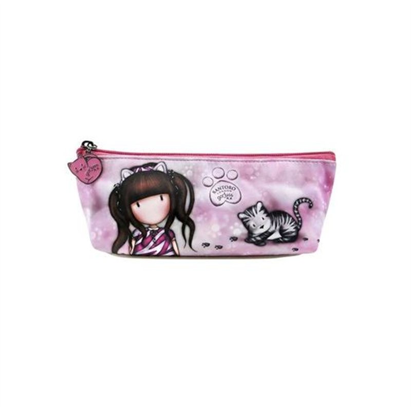 School Case Gorjuss Ruby wild Grey (22.3 x 8.8 x 5.7 cm)
