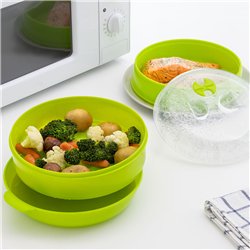 Microwave Double Steamer Codowave InnovaGoods